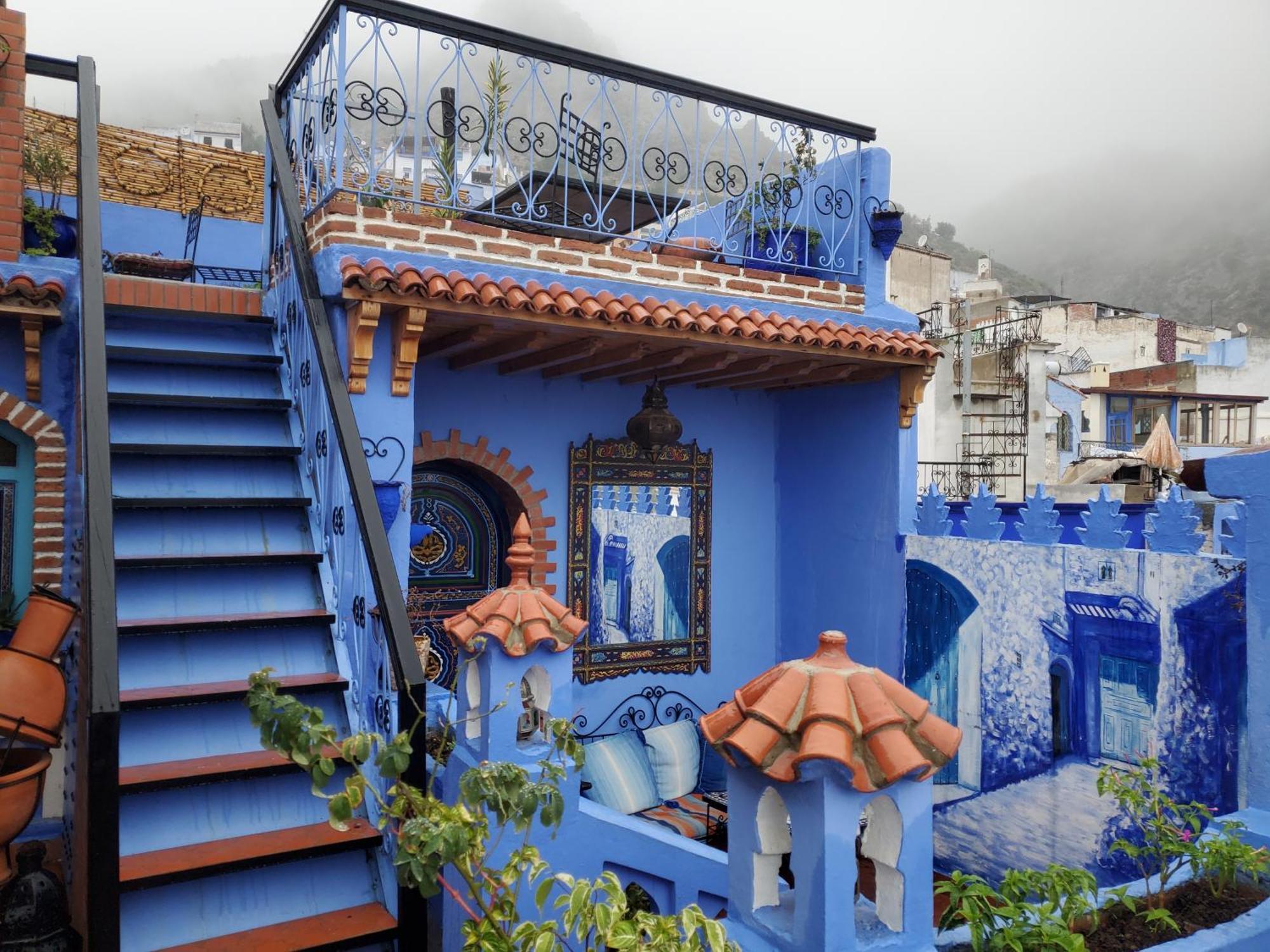 Blue City Chefchaouen Esterno foto