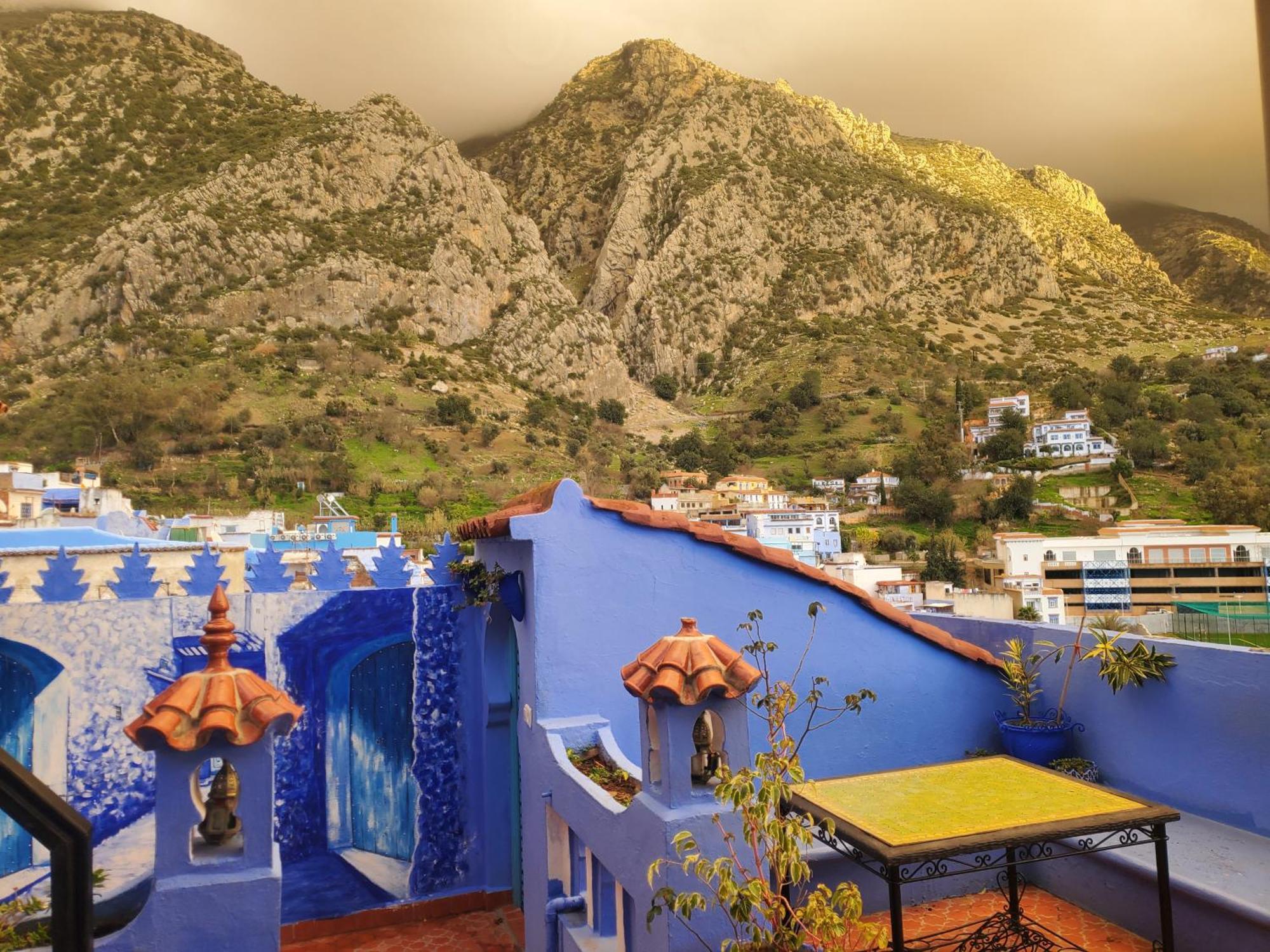 Blue City Chefchaouen Esterno foto