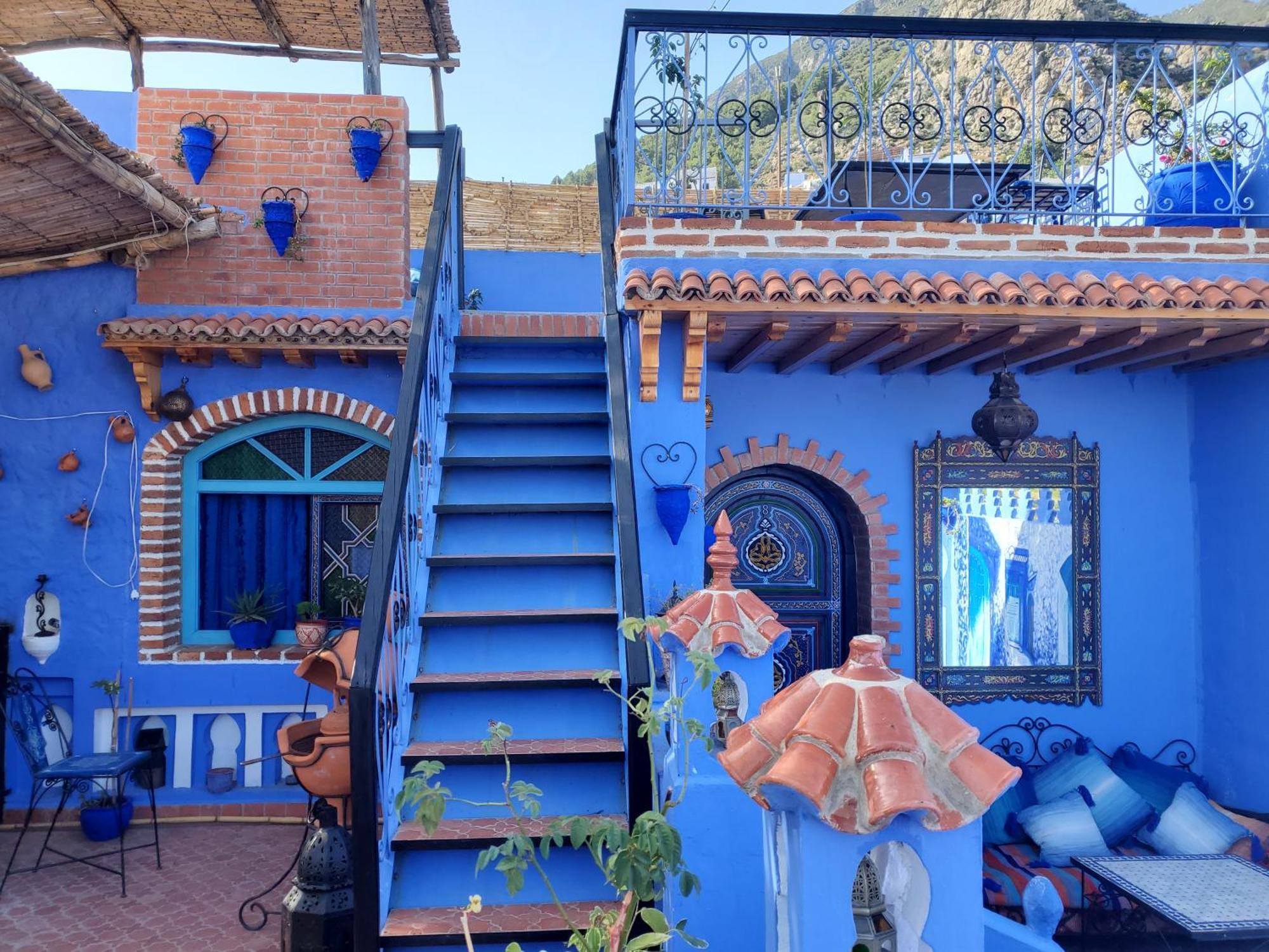 Blue City Chefchaouen Esterno foto