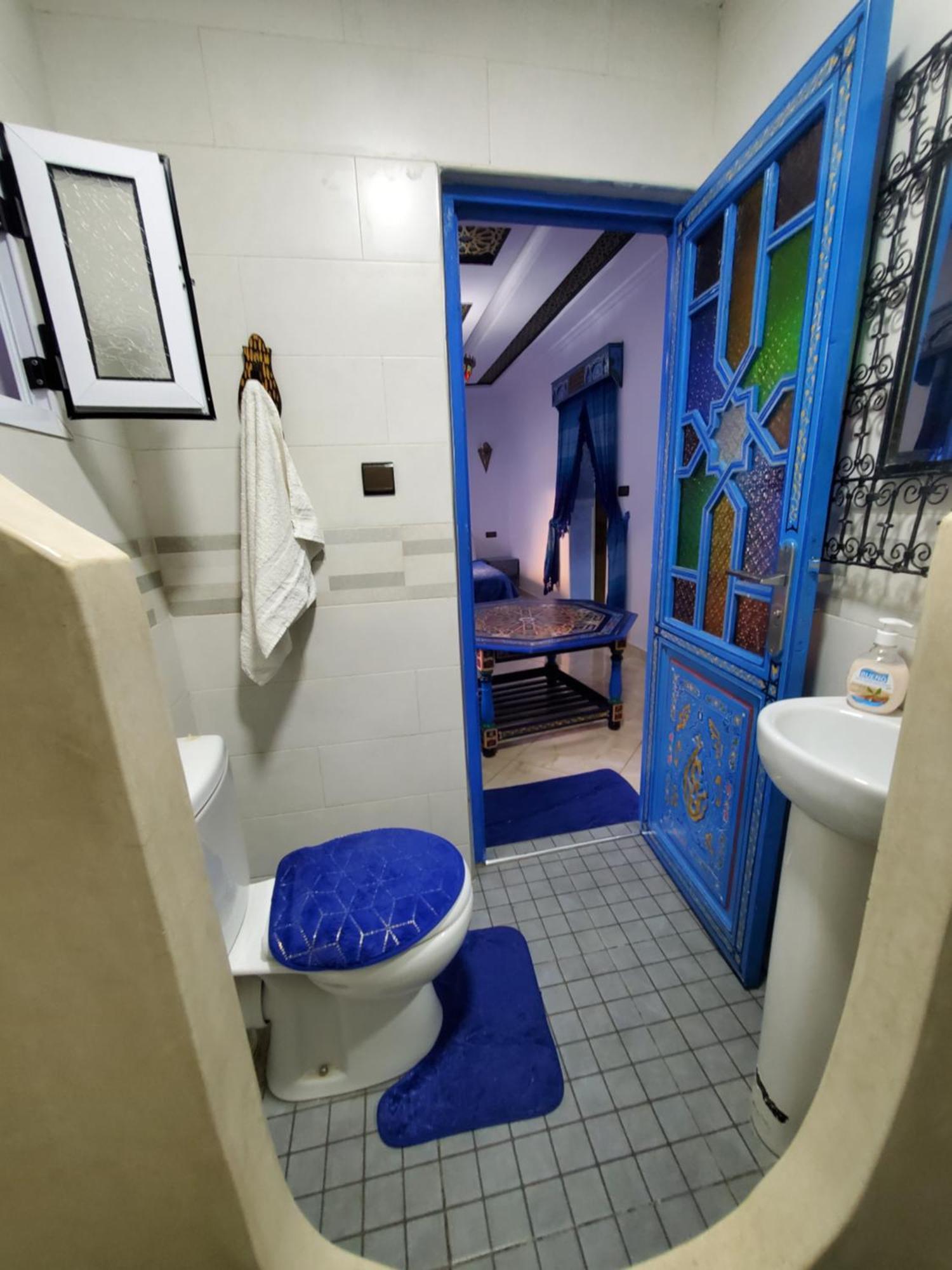 Blue City Chefchaouen Camera foto